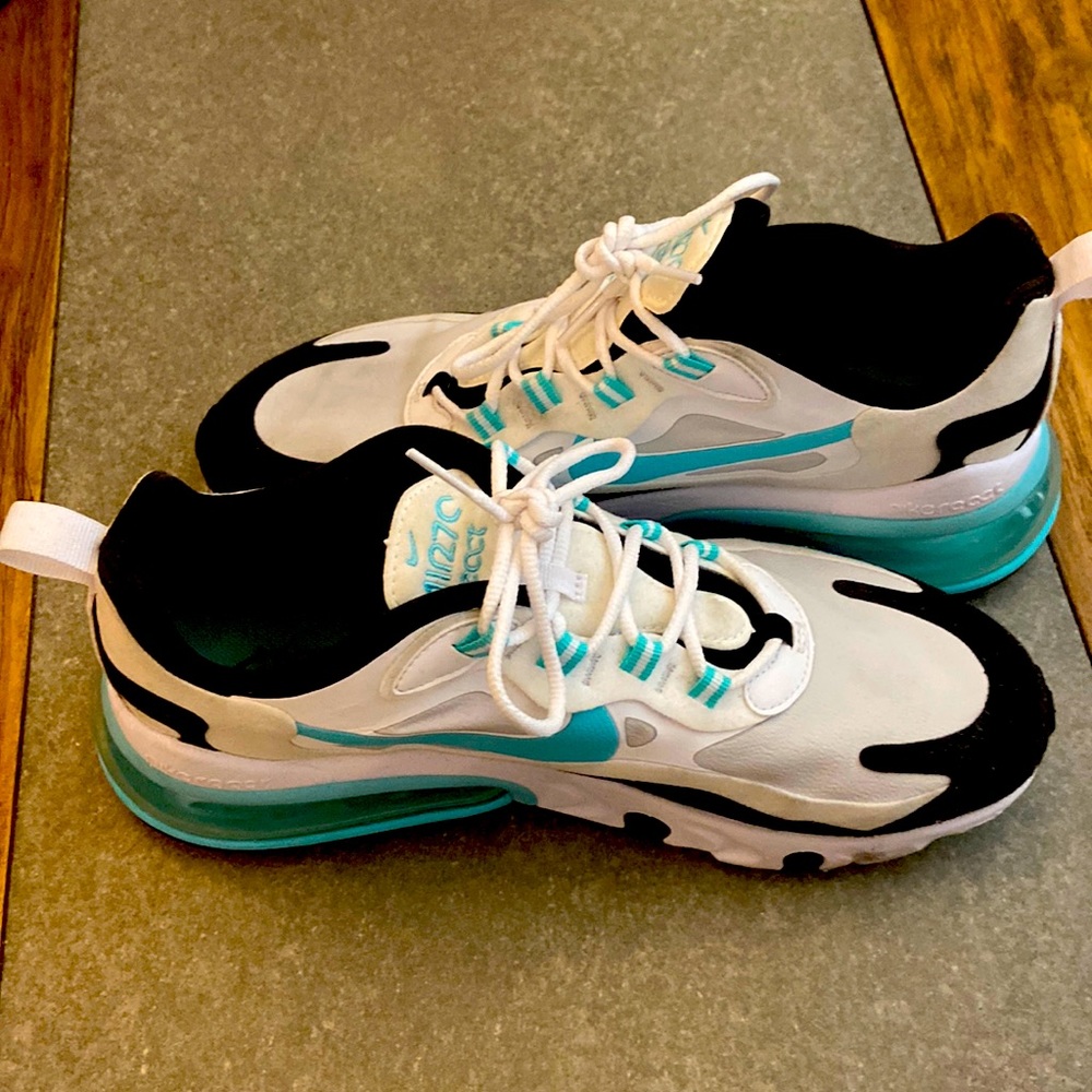 Nike womens athletic shoes, never worn outside. Size 10